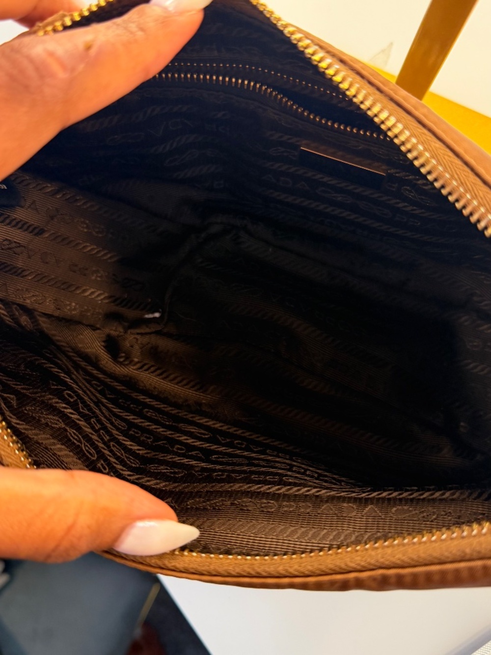 Prada Re-Nylon Demi-Lune Shoulder Bag - Picture 5 of 5